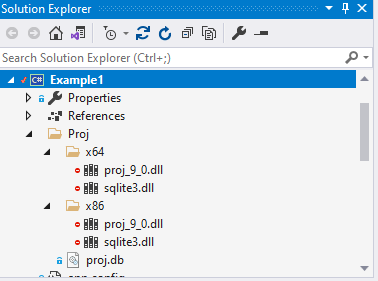 add Native Proj Dlls 1